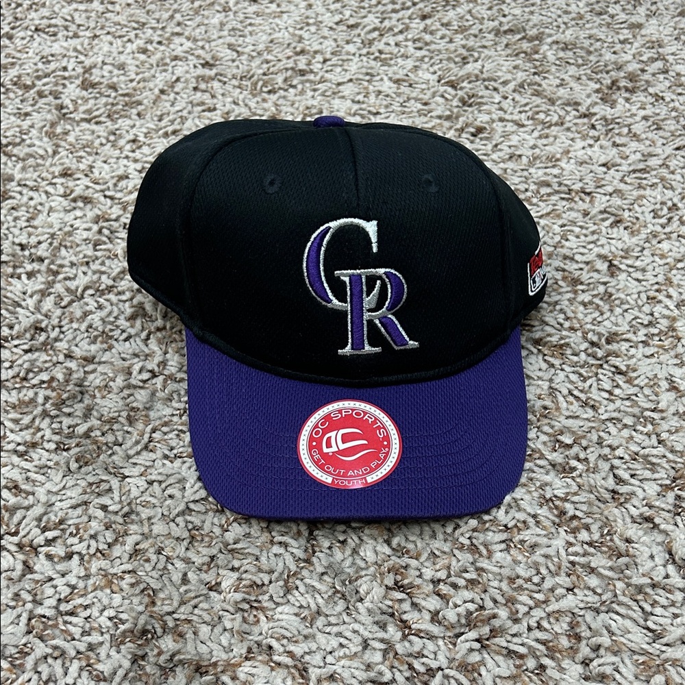 NWT Colorado Rockies kids Baseball Cap